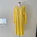 osakentaro\knit dress yellow