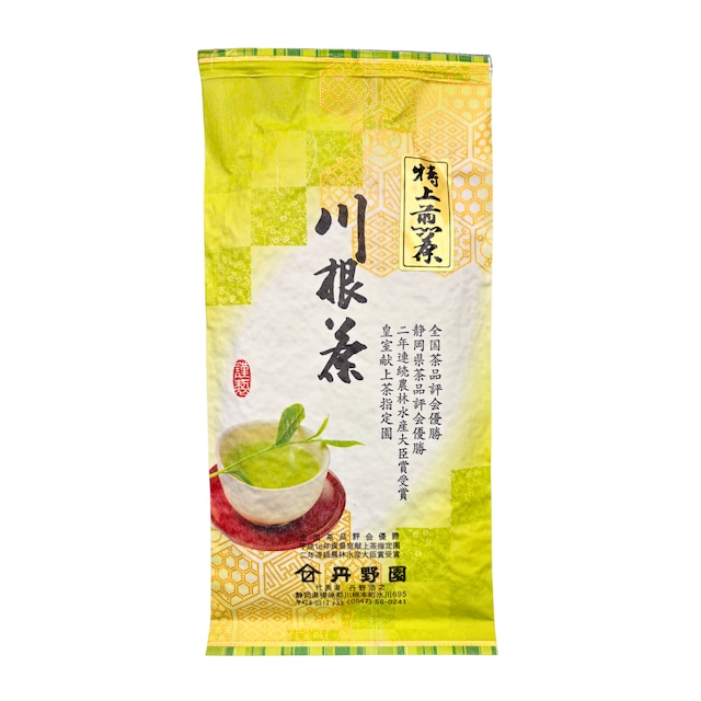 特上浅蒸し煎茶 川根茶 100g｜Kawane Light-Steamed Sencha 100g