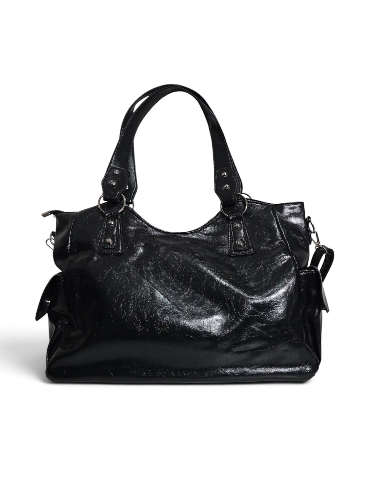 【PLANET STUDIO】 Zip Detail Shoulder Bag