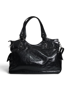 【PLANET STUDIO】 Zip Detail Shoulder Bag