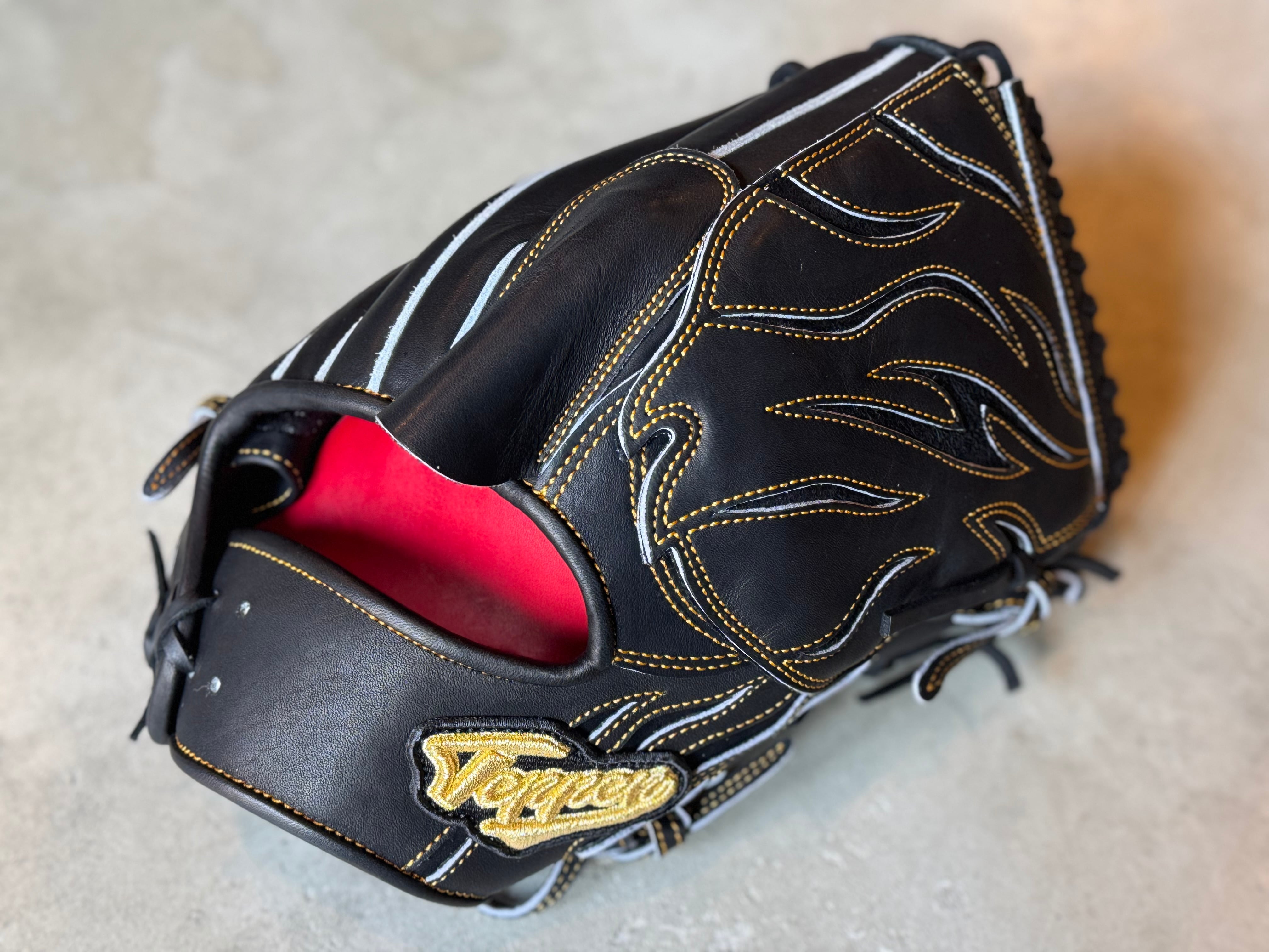 店舗別注【ごりら印の野球道具】硬式用グローブ 型番：OBK | 野球専門