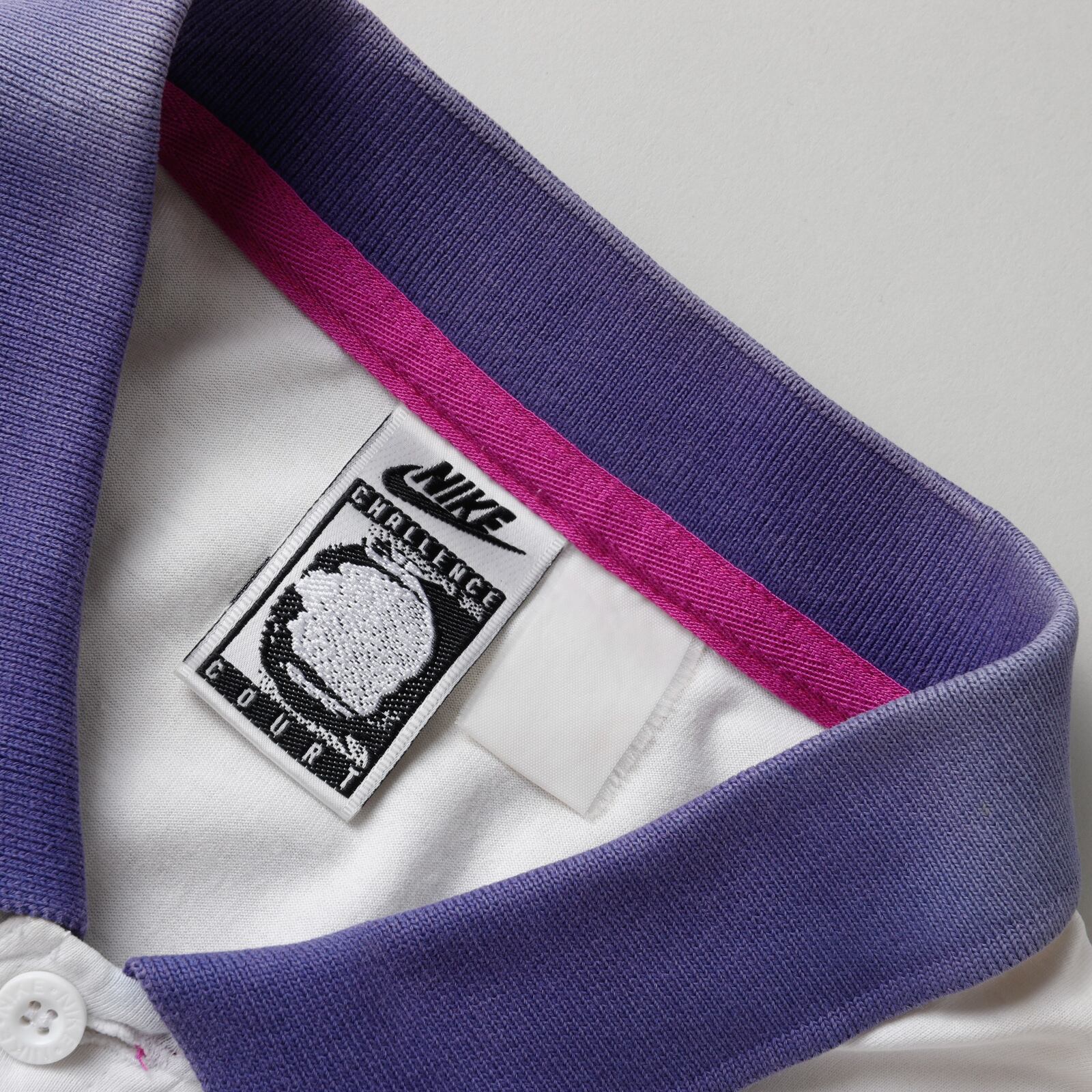 逸品】90s special vintage NIKE CHALLENGE COYRT polo shirt Agassi
