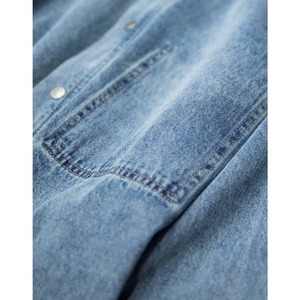 Street denim shirt 1078