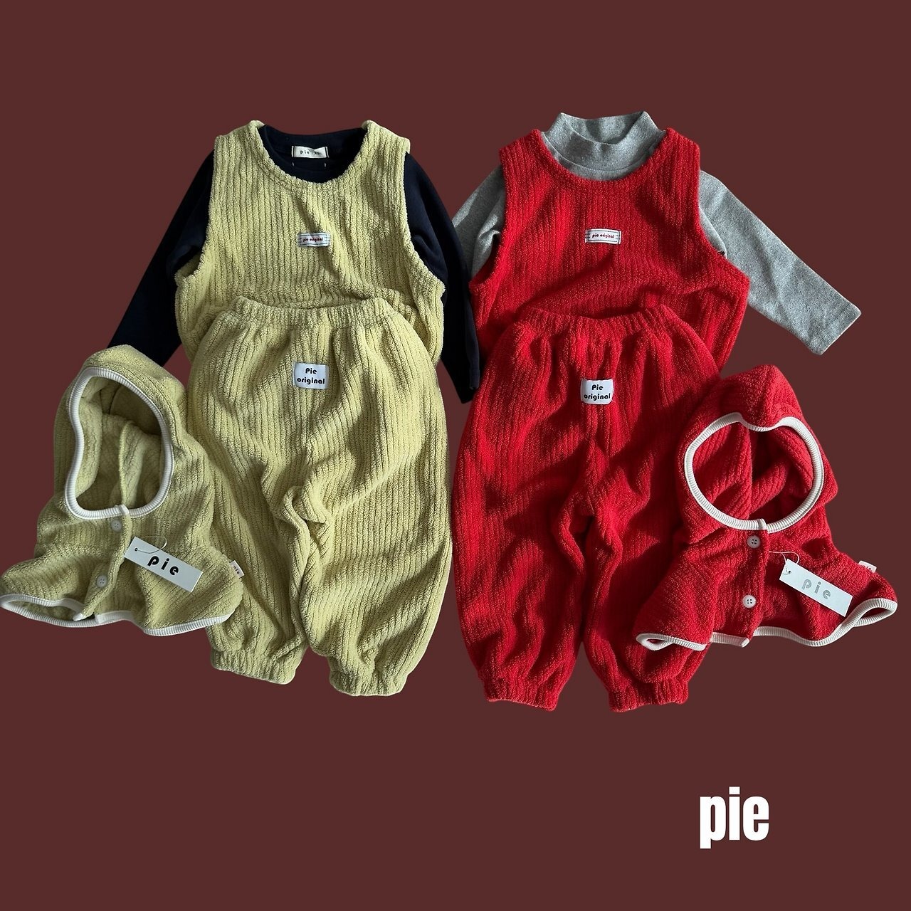 PIE［取寄］biyong layered vest 26winter