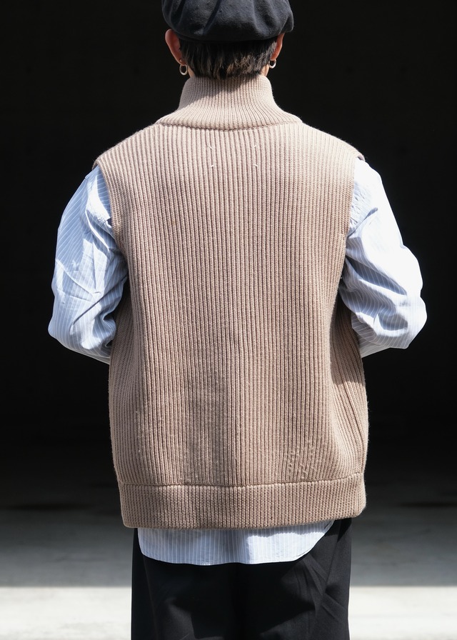 Martin Margiera 04AW drivers knit vest