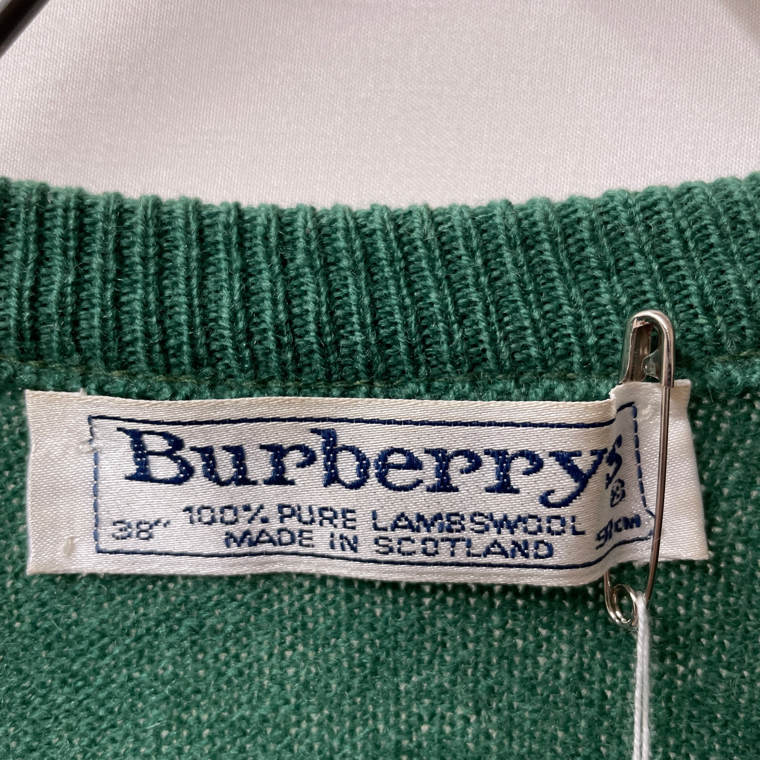 burberry knit vネック　バーバリー　ニット/セーター | no pain no gain(ノーペインノーゲイン) | 東京　表参道の古着屋