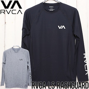 ラッシュガード RVCA ルーカ RVCA LS RASHGUARD AVYWR00119BLKL