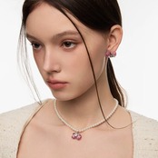 Amour pearl necklace【N005】
