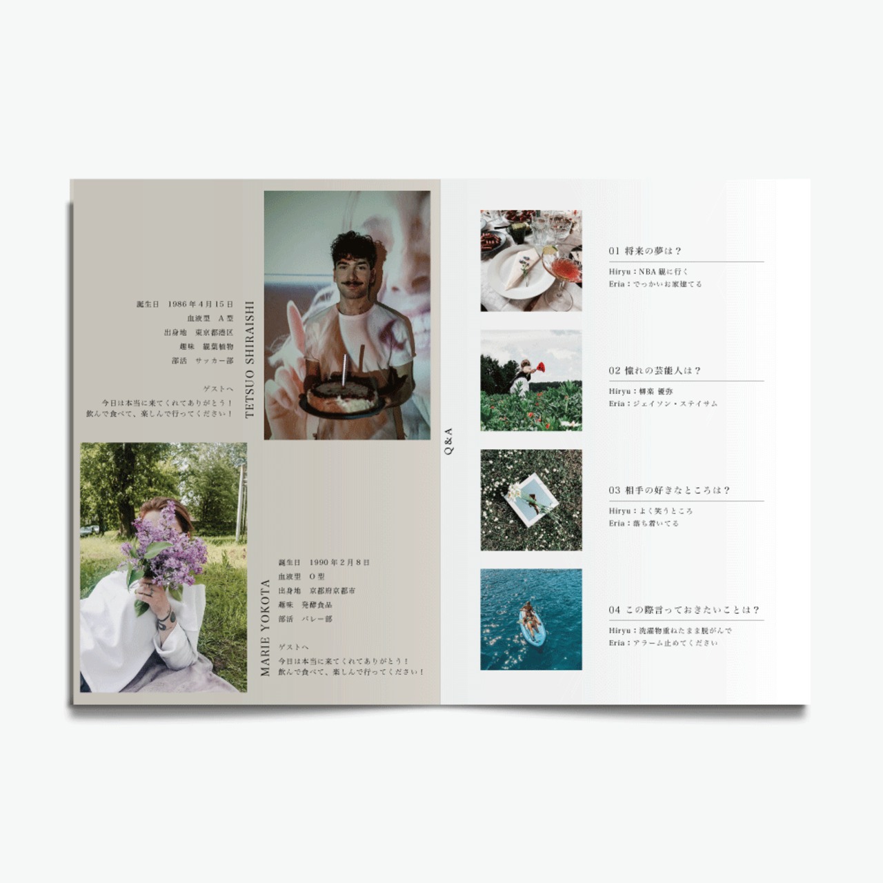 8P プロフィールブック ーZINE02ー - 3