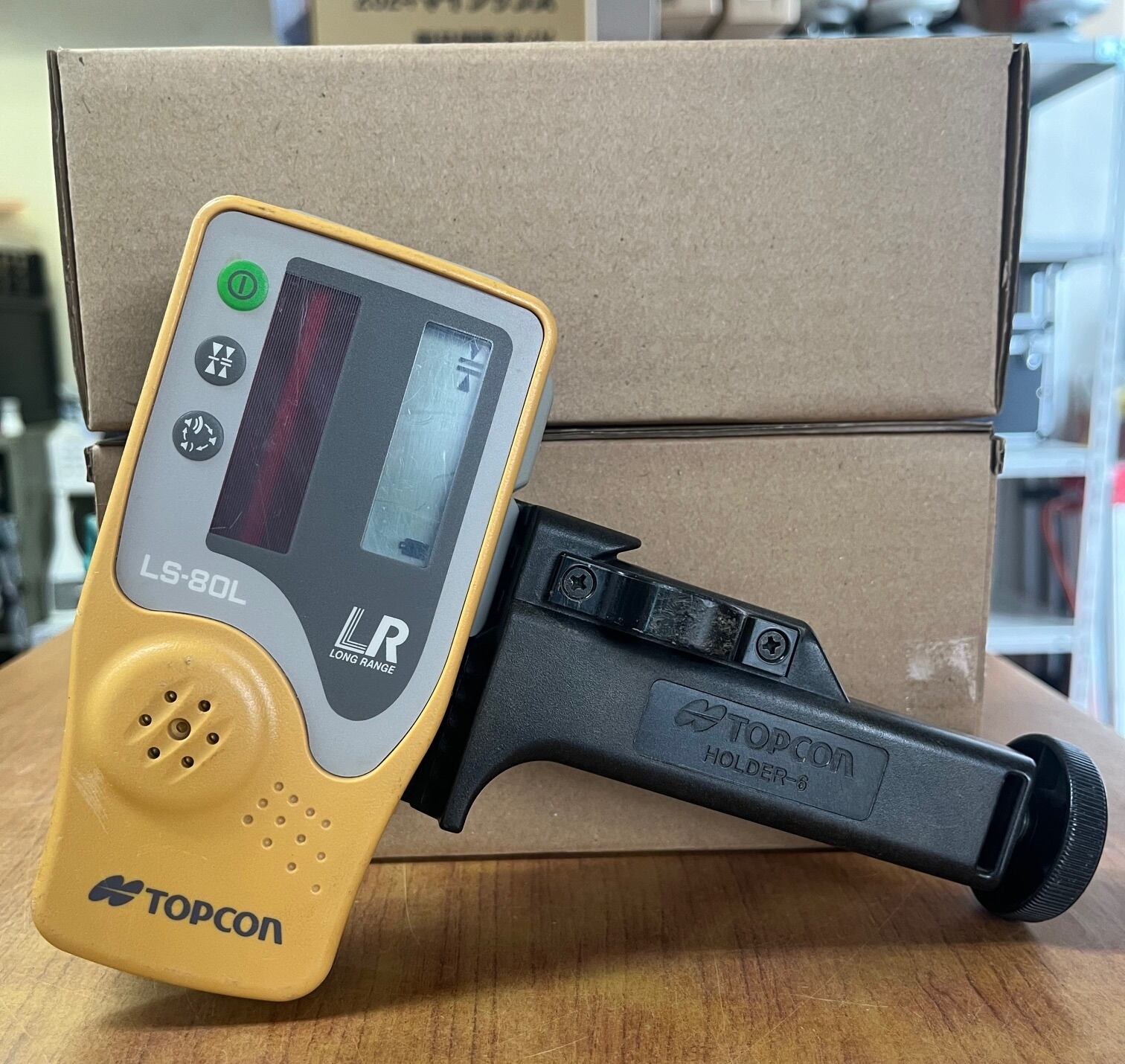 レーザーレベル用受光器 LS-80L（ホルダー付）TOPCON | izumisooki