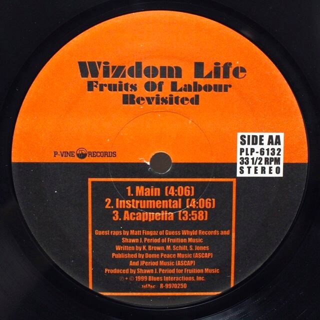 Wizdom Life / Jazz Slim / Fruits Of Labor Revisited [PLP-6132] - 画像2