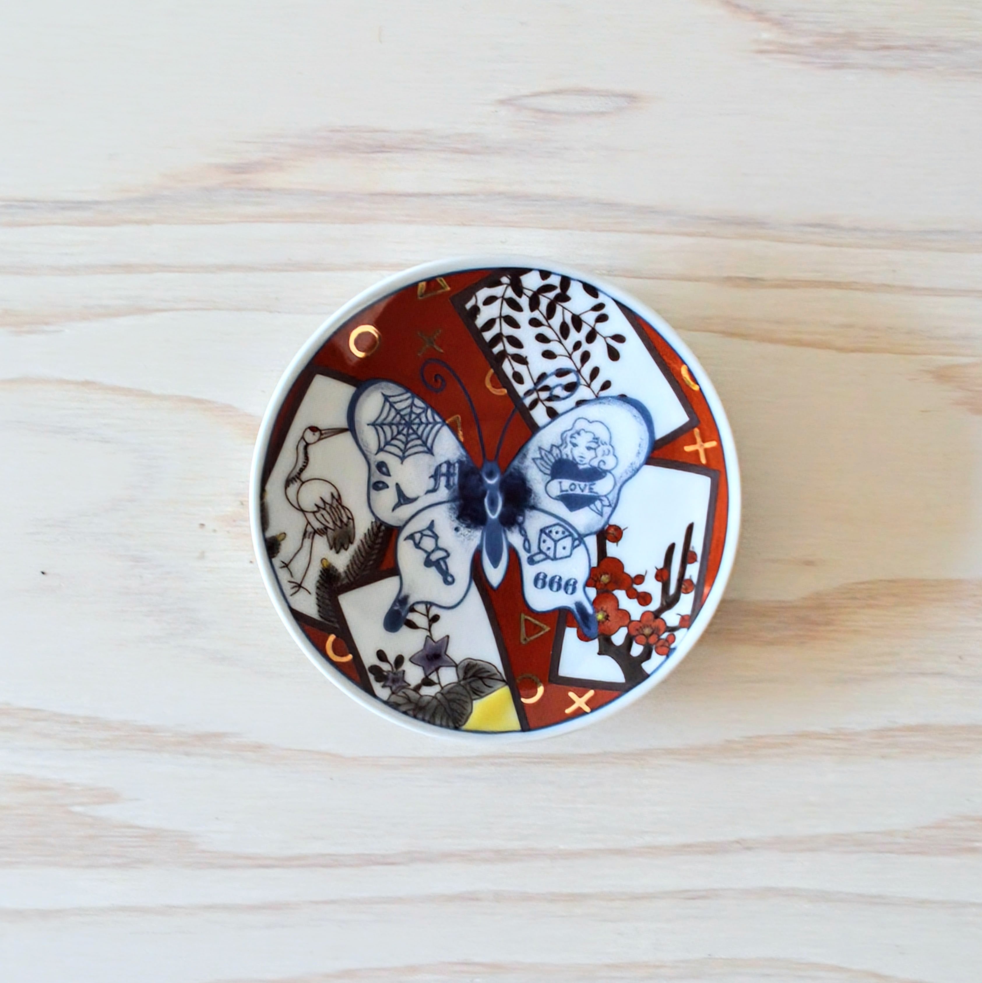 RESTOCK】MIZUKI KUTANI / TATTOO Plate 3寸 #5 | MA STORE