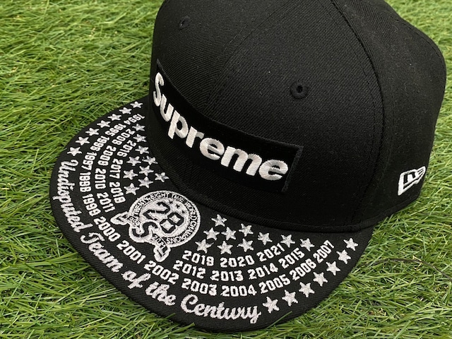 Supreme × NEW ERA UNDISPURED BOX LOGO CAP BLACK 57.7㎝ 59379