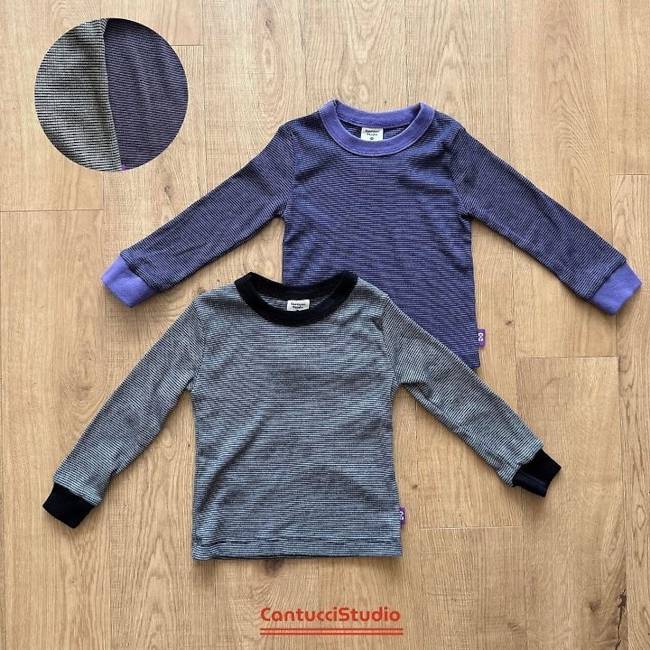 韓国子供服 / 26Autumn / cantuccistudio / ブドウTシャツ / 秋服 *XS~JS*