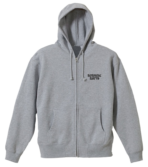 NONFATAL NAVYS ZIP HOODIE