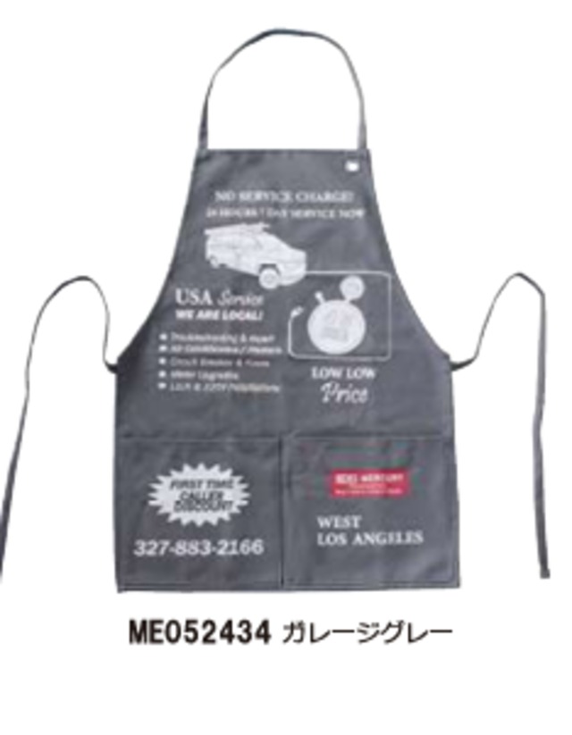 ビンテージエプロン  [カラー: ガレージグレー]
