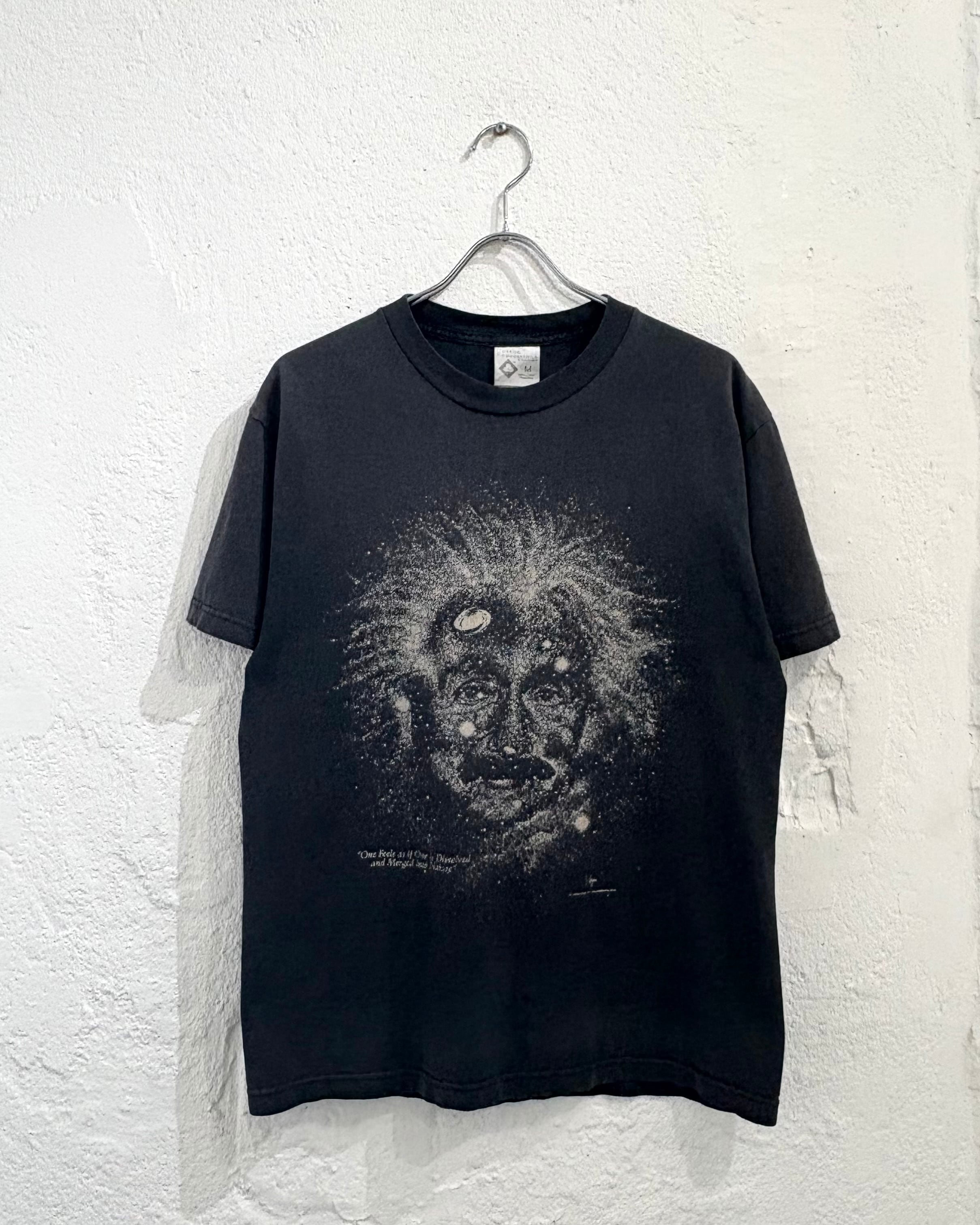 90s Cotton Expressions "Albert Einstein" Luminous Print Tee