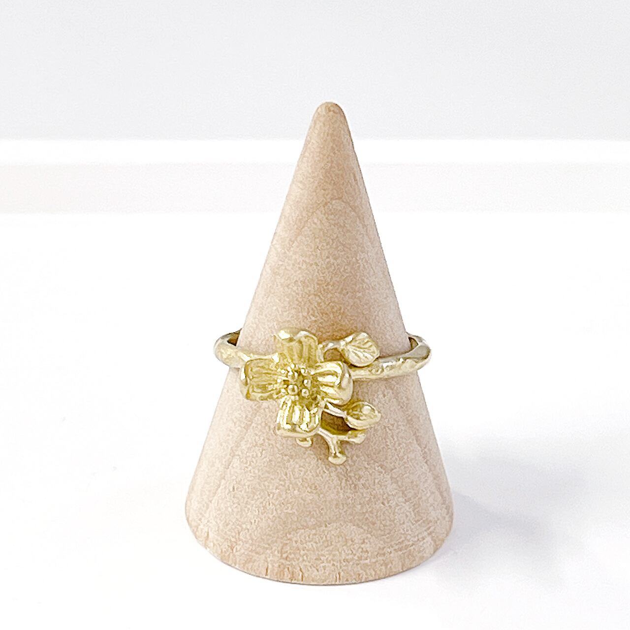 スタジオ　Studio T&Y 内側唐草　リング　指輪 STUDIO T&Y - KARAKUSA Ring L with Turquoise 6*8 (SILVER