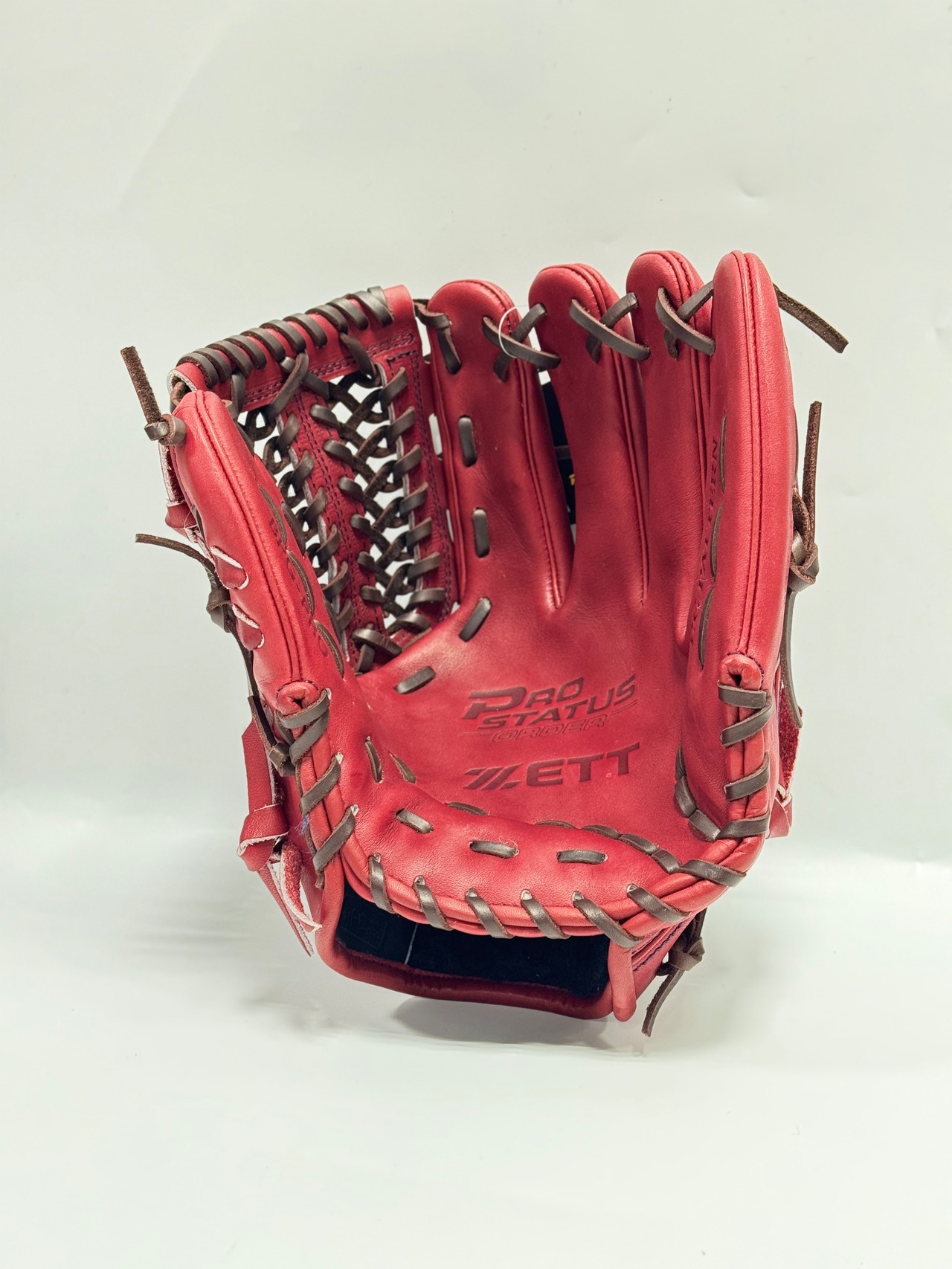 ZETT硬式　michii supreme order 右投げ用　306型 5mm up ボルドーブラウン×ブラウン　18・画像5