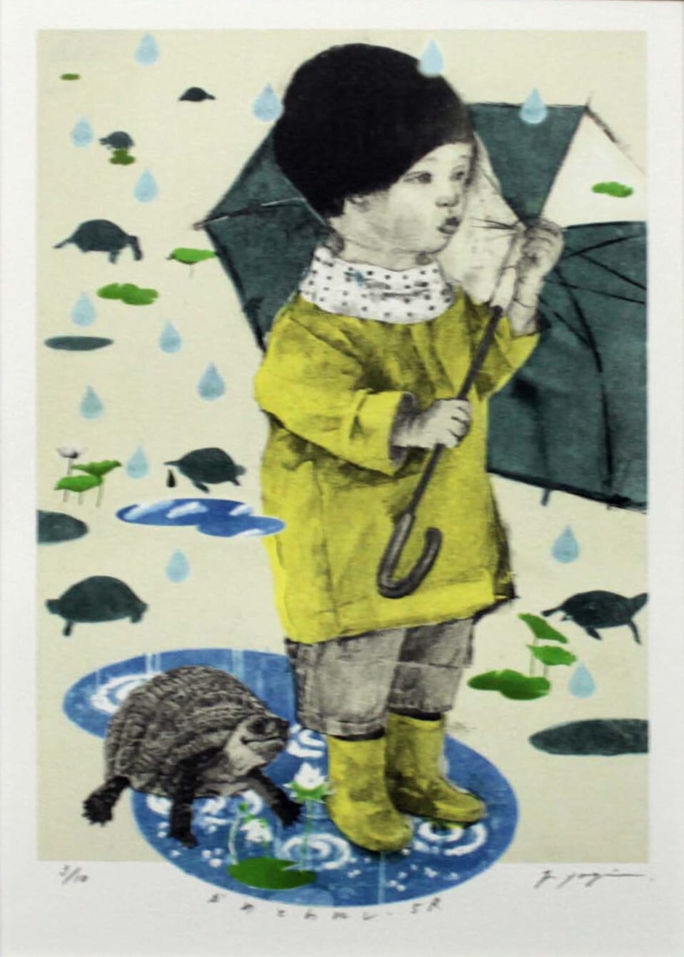 版画　マッターホルン黎明　杉山修　No.132 NO-132 「マッターホルン黎明」 | e-Gallery 版画・アートショップ