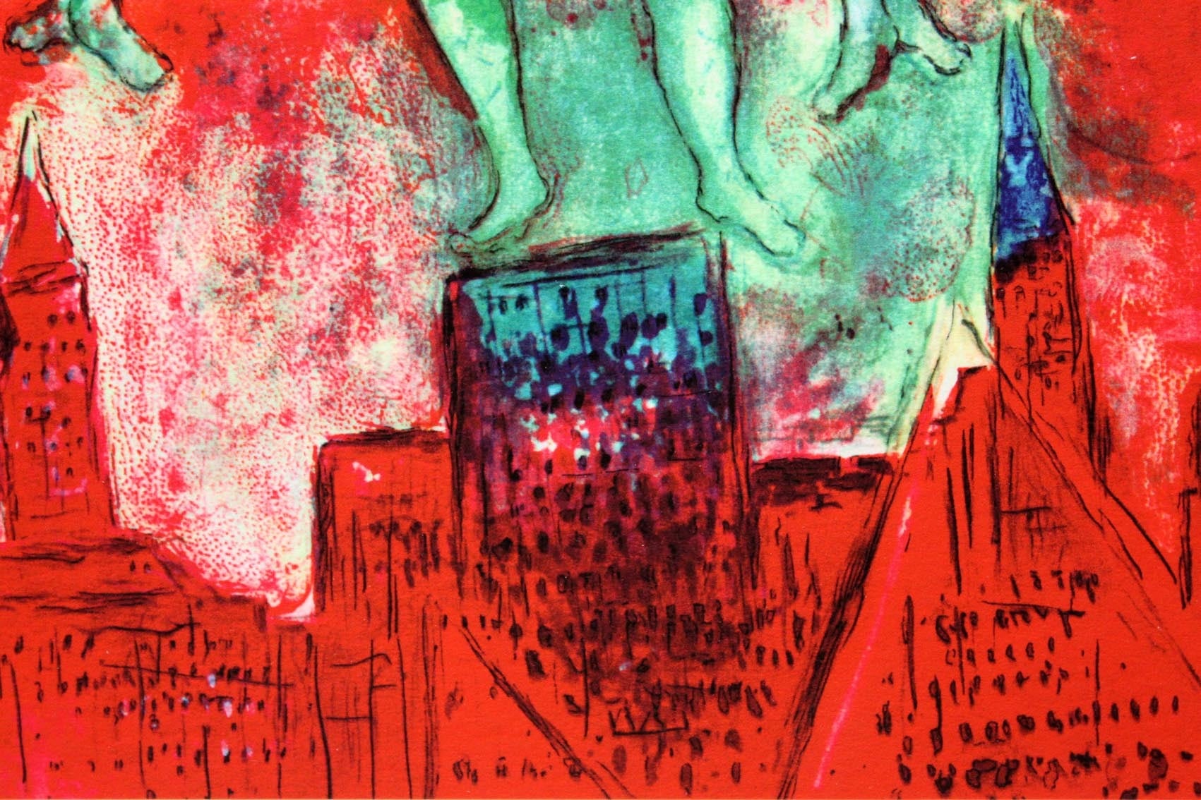 マルク シャガール絵画「カルメン」額縁4色選択可能 作品証明書 マルク シャガール絵画「カルメン」額縁4色選択可能 作品証明書