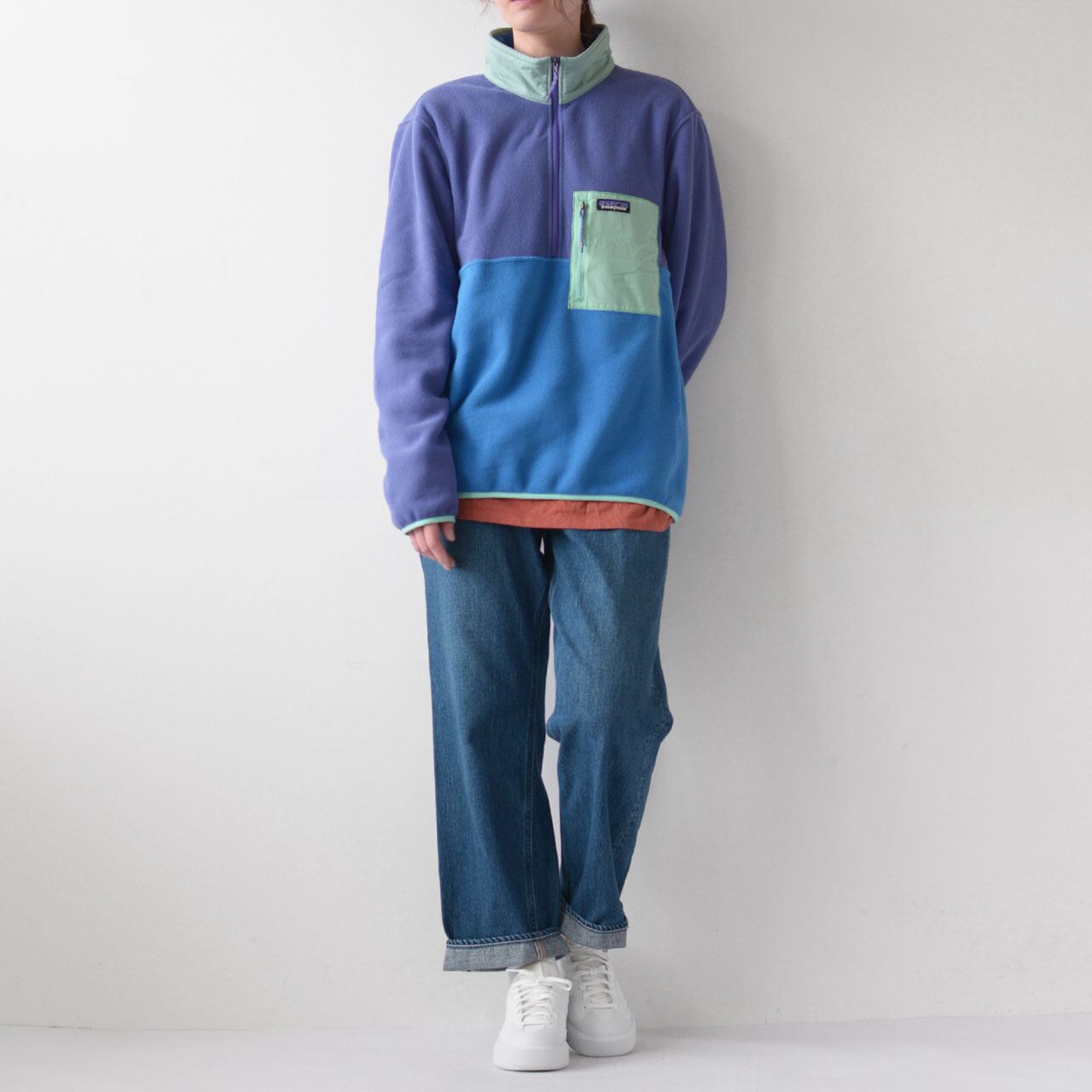 Patagonia [パタゴニア正規代理店] Men's Microdini 1/2 Zip P/O