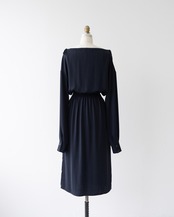 〈CÉLINE by phoebe philo〉Waist Gathered Dress