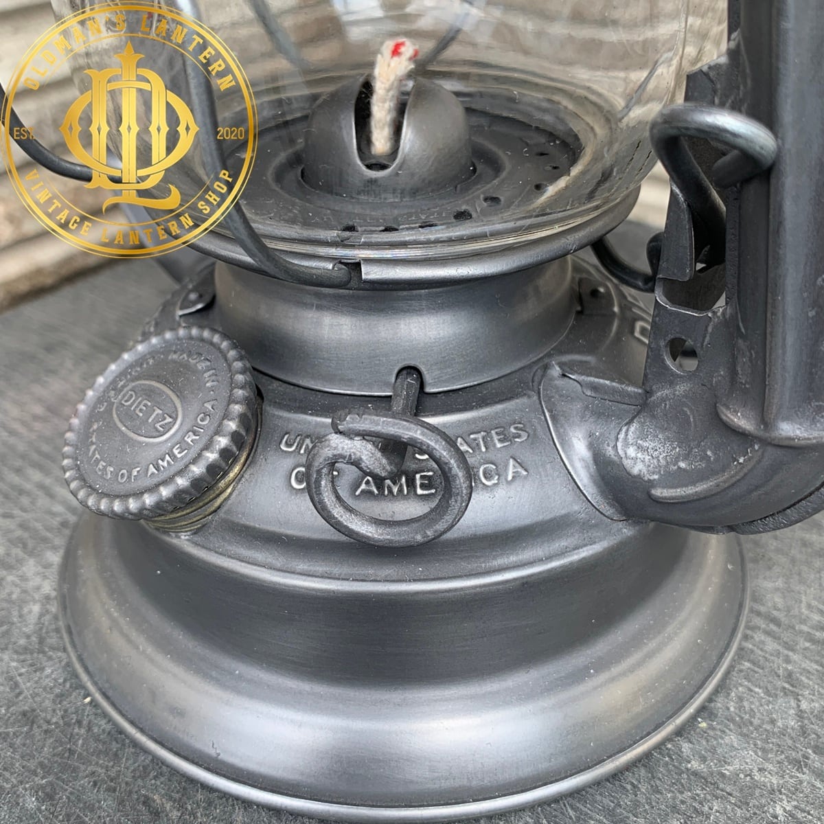 最初期COMET】Dietz Comet Lantern Made in USA H-4 Glass Complete