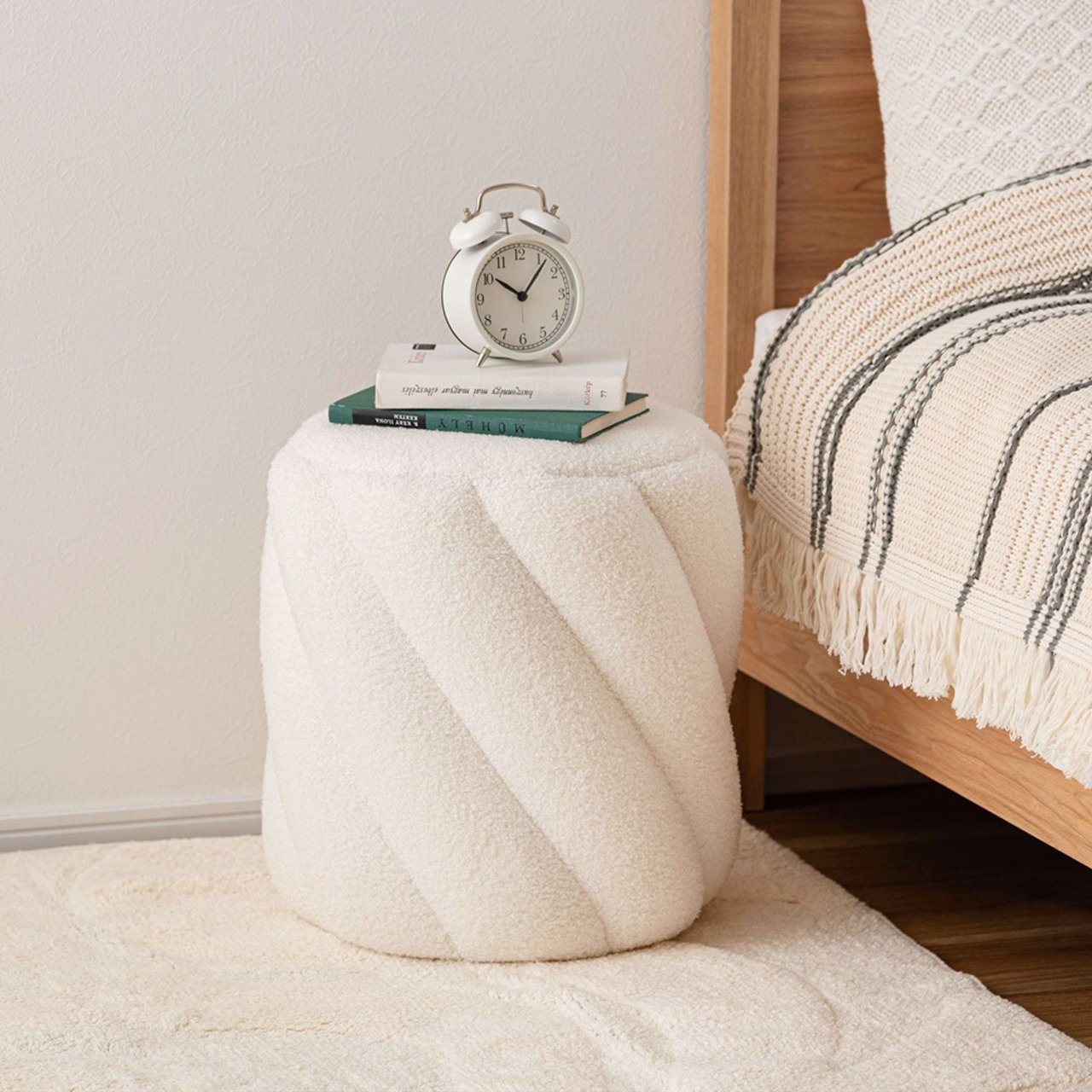 もこもこ スツール