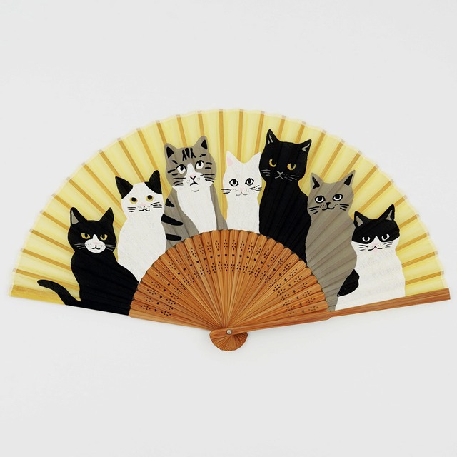 猫扇子(ねこいっぱい)