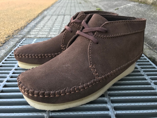 CLARKS ORIGINALS WEAVER BOOT (BROWN SDE)