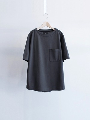 Garage.U.W CUFFED BOAT NECK S/S GREY