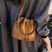 巾着 2WAY ショルダーバッグ 　全2色　 00031