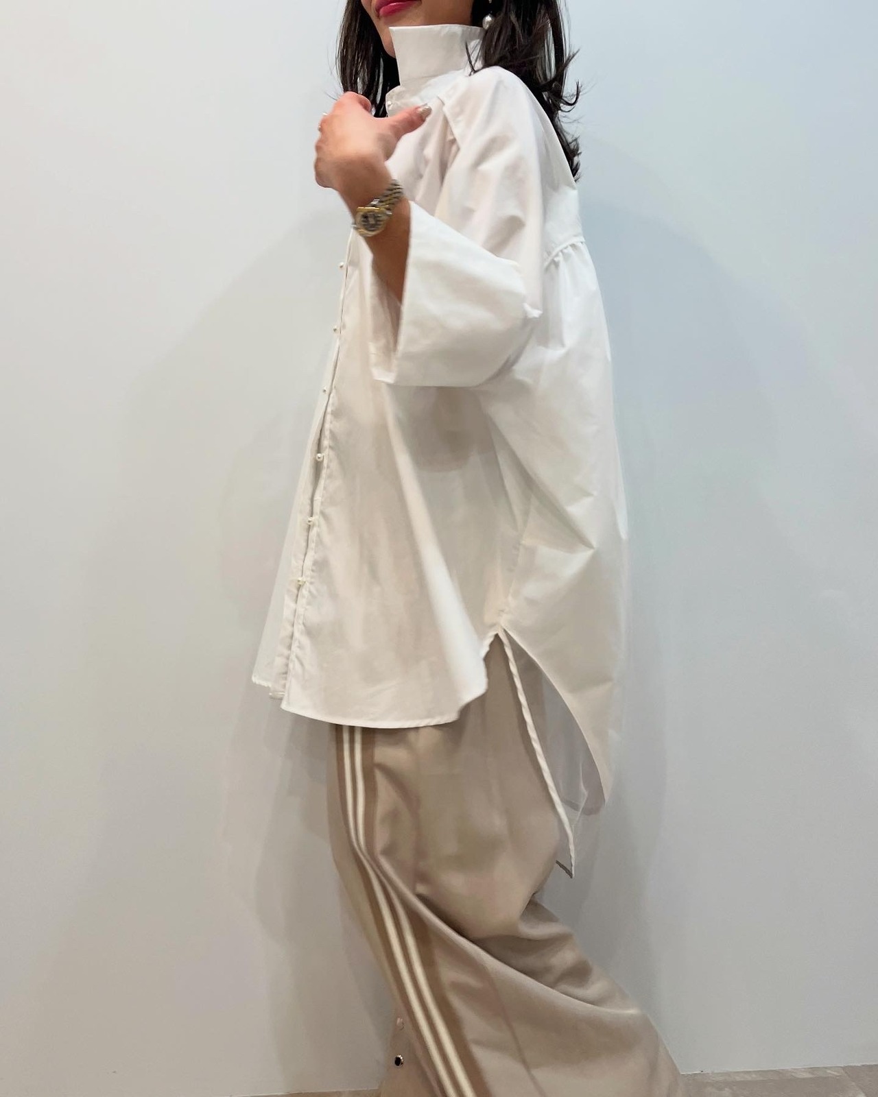 ガレナ galena GALENA ヘムチュールサークルシャツ