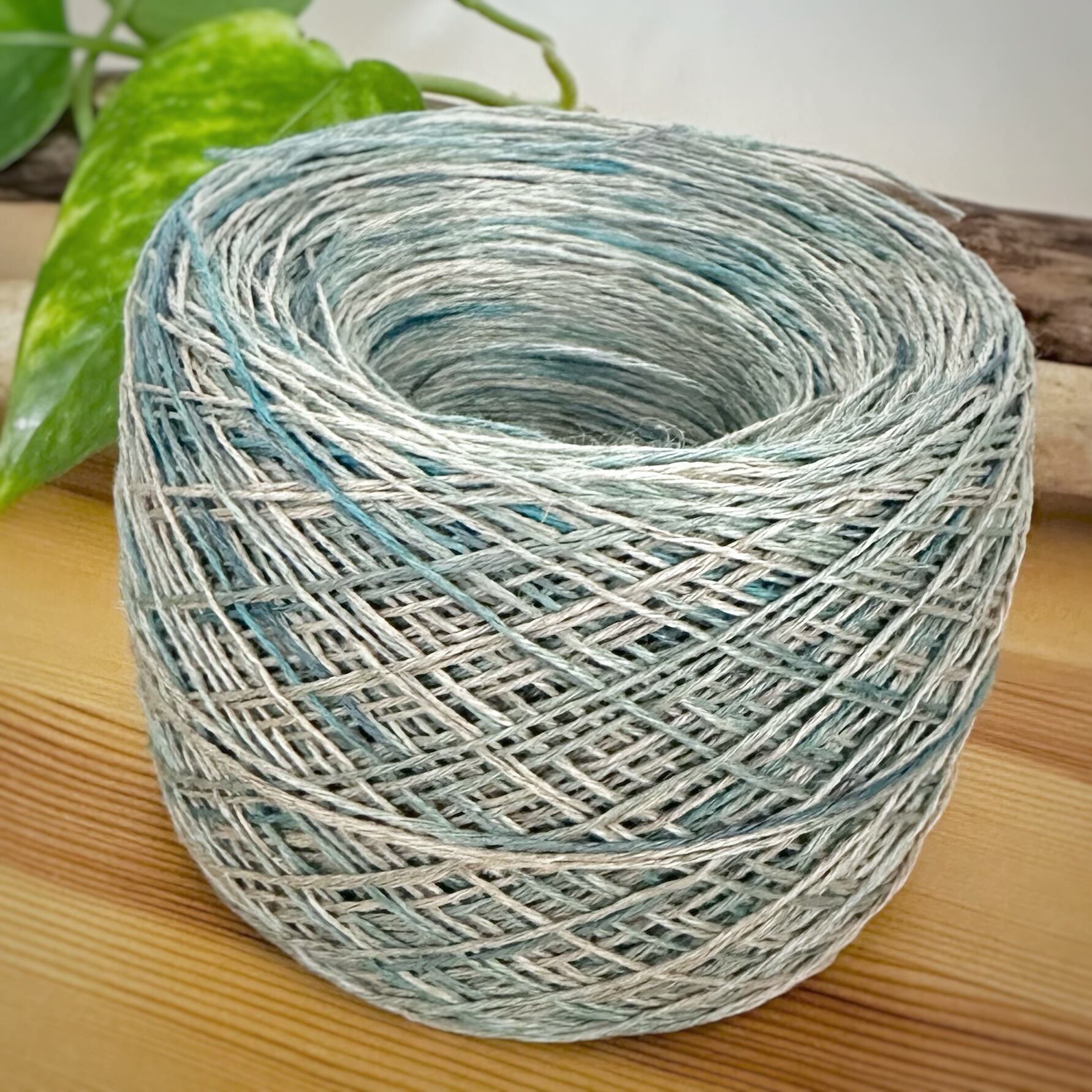 【2026 Summer Collection】Sea Glass|ヨーロッパのオーガニックリネン 50g(約330m)極細タイプ