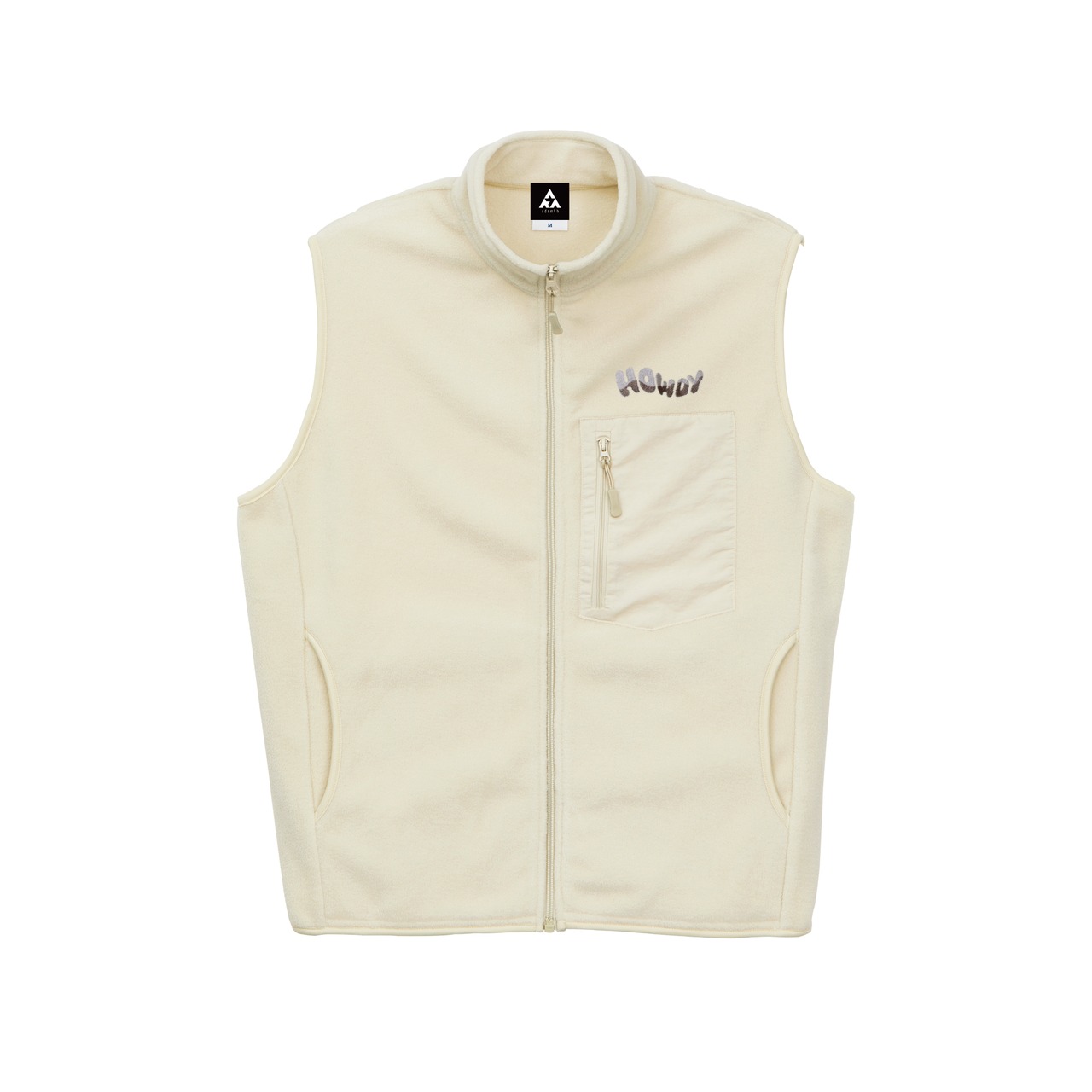HOWDY blow Fleece VEST [ナチュラル]