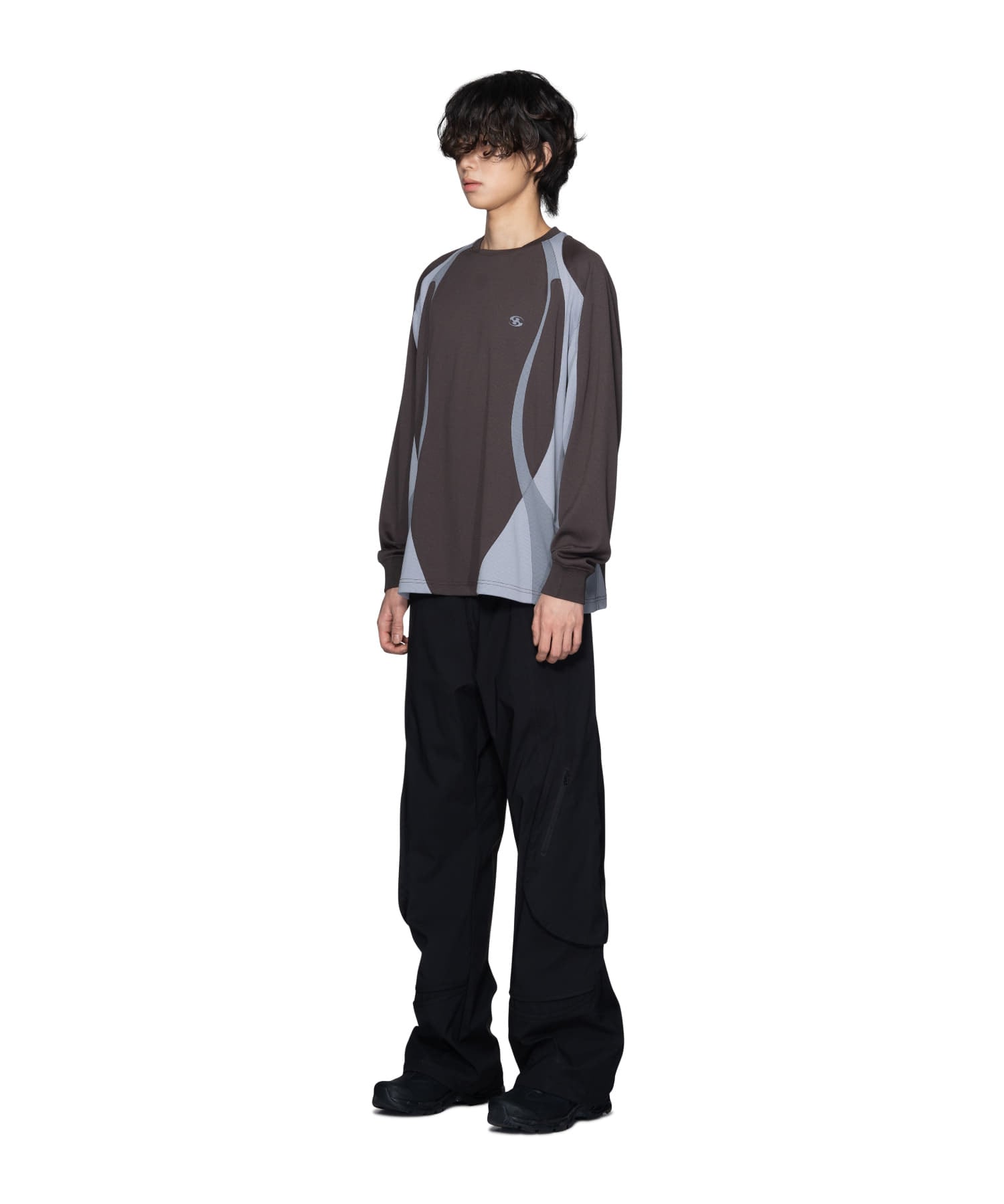 SAN SAN GEAR] 23FW COVERING POCKET PANTS BLACK 正規品 韓国ブランド 