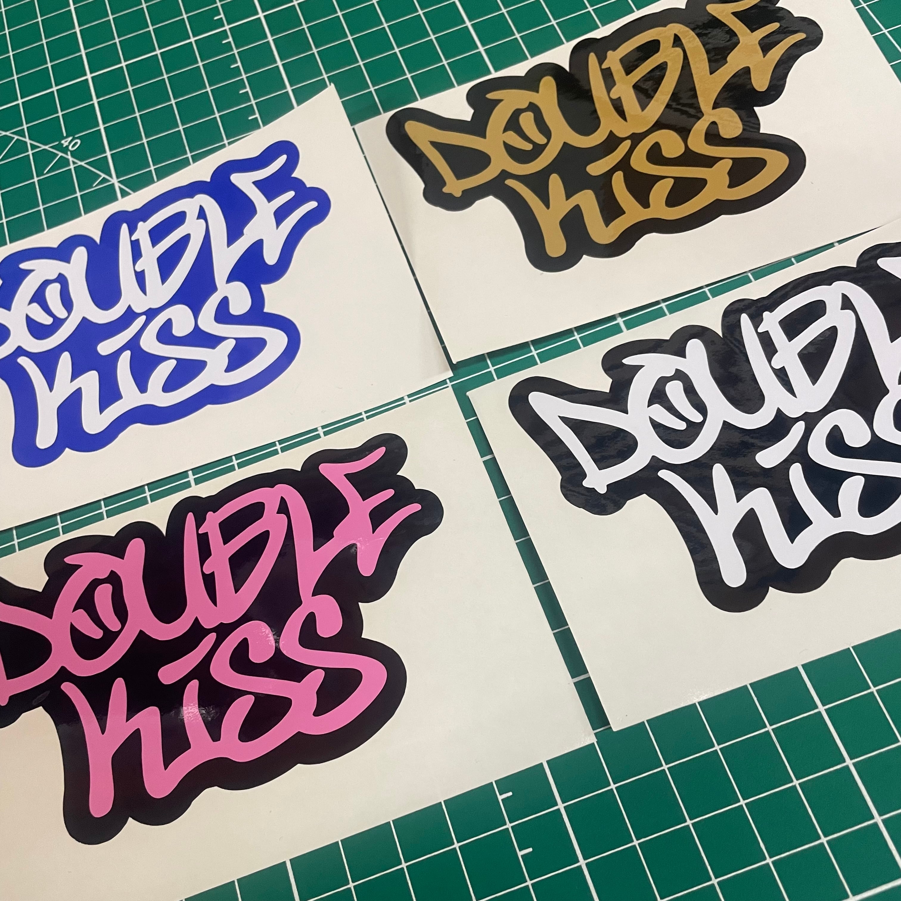 doublekiss タギング文字ステッカー | Pay ID