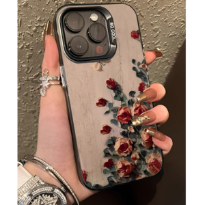 花柄iPhoneケース W10216