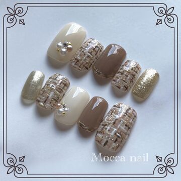 147】ゼブラリング アッシュパープル フットネイルチップ | Pay ID 