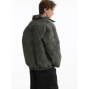 Front pocket design jacket C2828