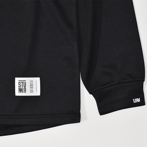 College   Long T-shirts : ブラック