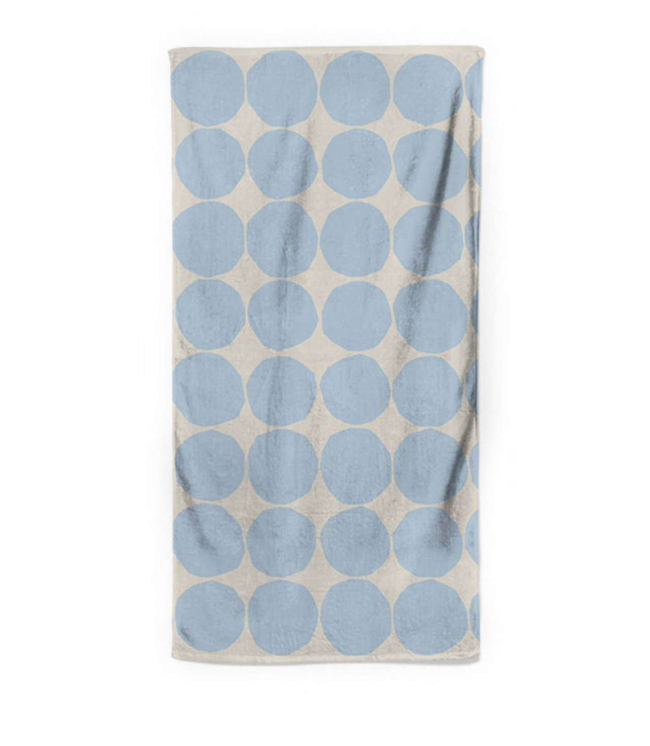 ドット柄バスタオル