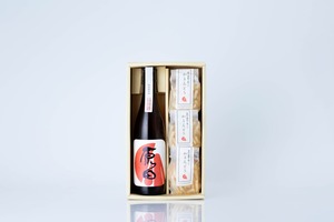 【NEW】酒粕かりんとう・特別純米酒セット