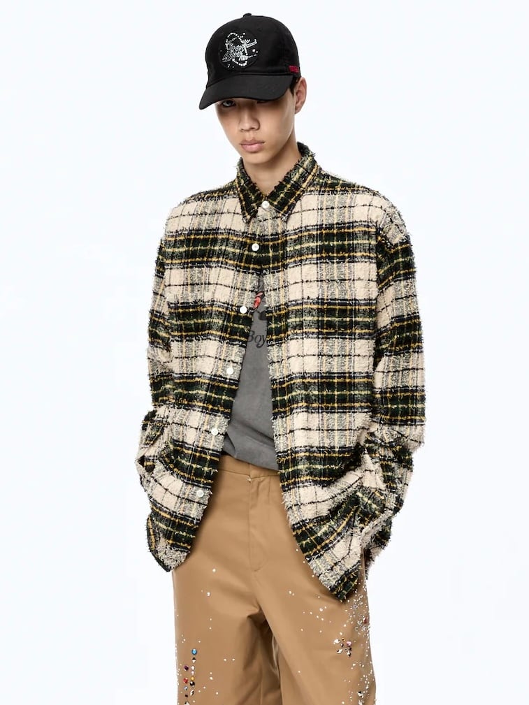 MASU 25aw チェックシャツ MASU 25aw チェックシャツ