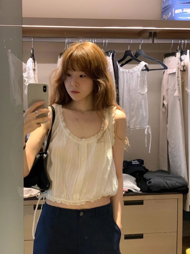 (予約) ounce / Ollie lace blouse 2color