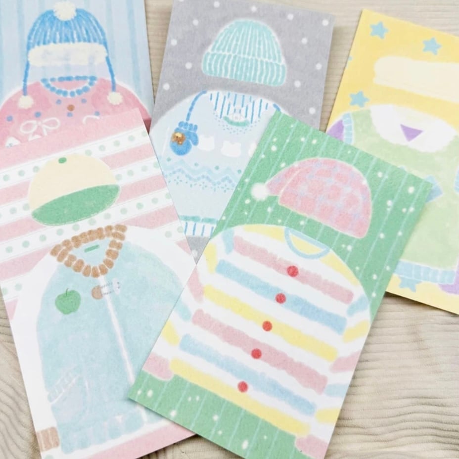 ABUBA STUDIO〔COZY WINTER STICKER SET 〕
