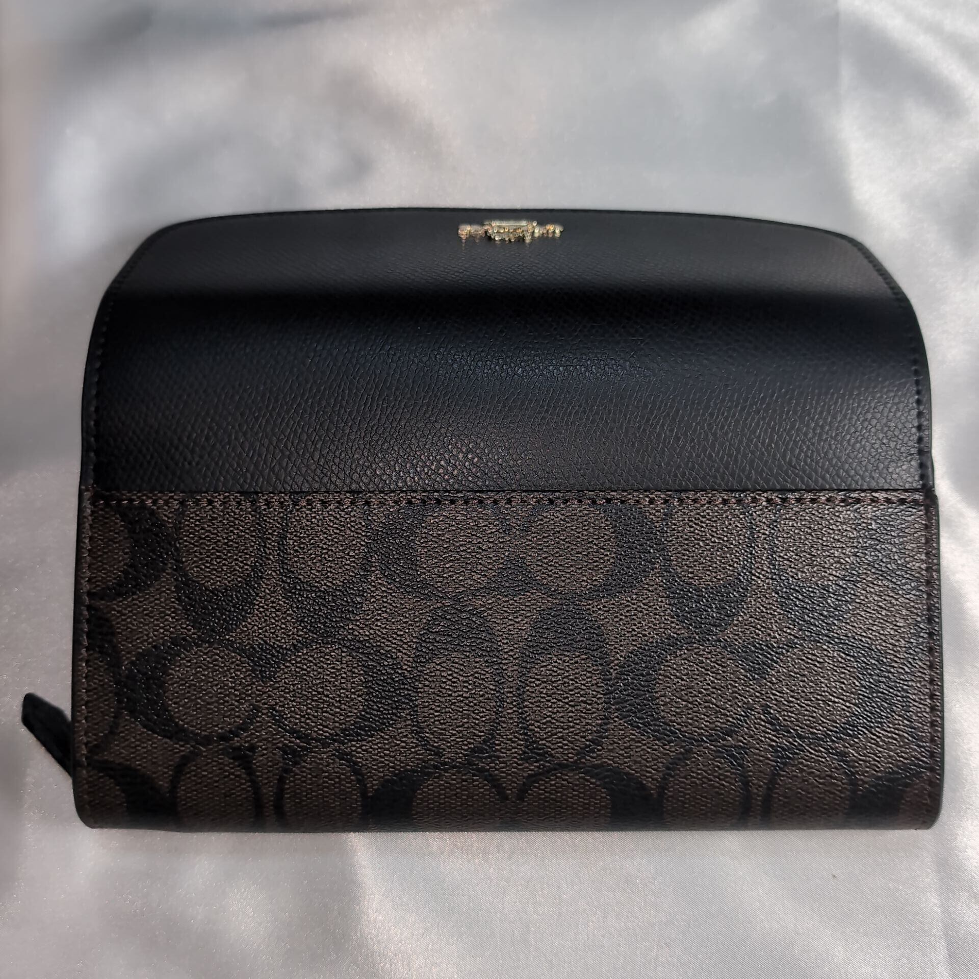 COACHコーチ シグネチャー スリム エンベロープ ウォレット長財布