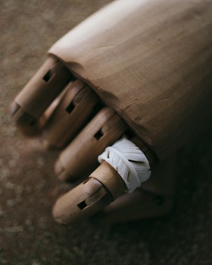 Hand Carved Antler Ring (12.5 Gauge) | 016