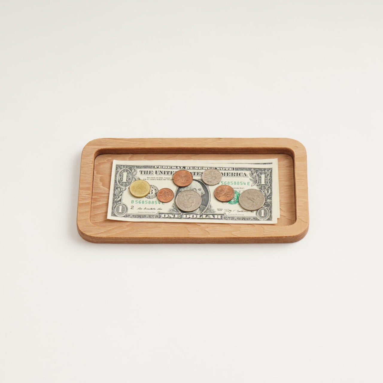 i ro se playwood leather tray